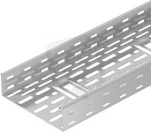 OBO DKS 640 A2 Kabelový žlab DKS děrováno s výv. otv. ve dně 60x400x3000 Nerez