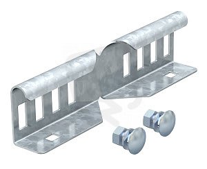 OBO LWVG 45 FS Úhlová spojka pro kabelové žebříky 49x200 Ocel pásově zinkováno