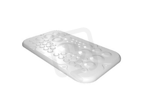 Rittal 2561300 Přírubová deska z plastu pro AX 256x149 mm pro velikost 1