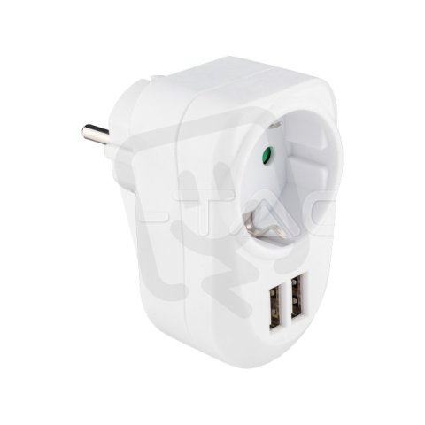 European Type Plug Adapter With Earthing