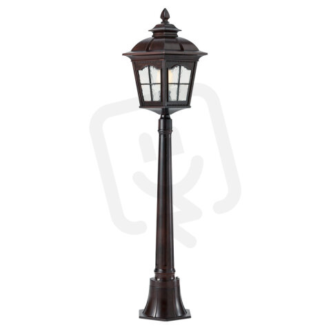 Sloupkové svítidlo YORK ST H117 E27 1X70W IP44 BR REDO 9653
