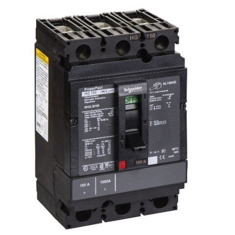 Jistič PowerPact HG 100A 3P SCHNEIDER NHGL36100