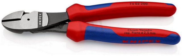 Silové boční štípací kleště 200 mm KNIPEX 74 02 200
