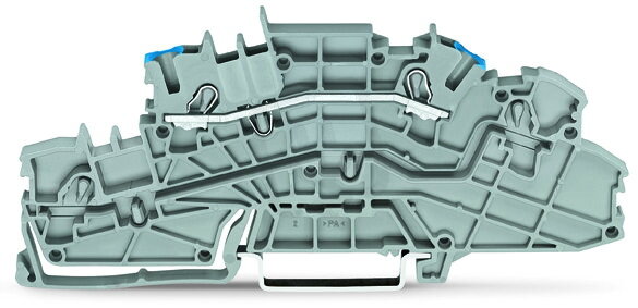 Instalační patrová svorka N Push-in CAGE CLAMP šedá WAGO 2003-6651