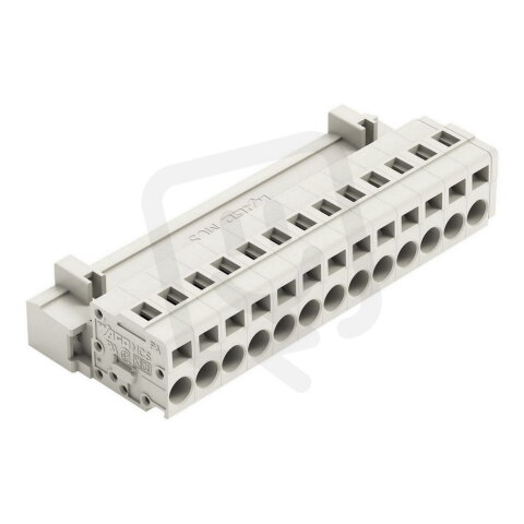 Konektor s pájecími piny CAGE CLAMP 2,5mm2 šedá 13pól. WAGO 721-613