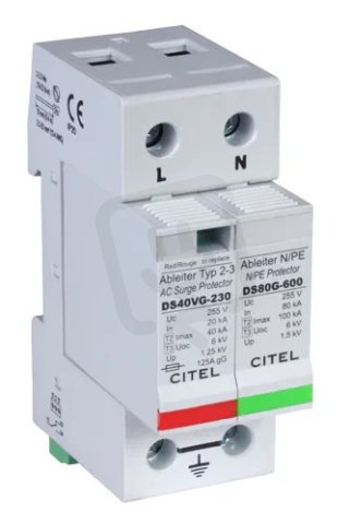 Citel 461581 DS 42VGS-230/G řazení 1+1