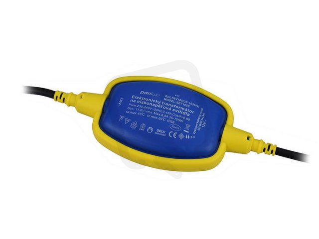 TRAFO elektronický vodotěsný transformátor 105W PANLUX TRV105