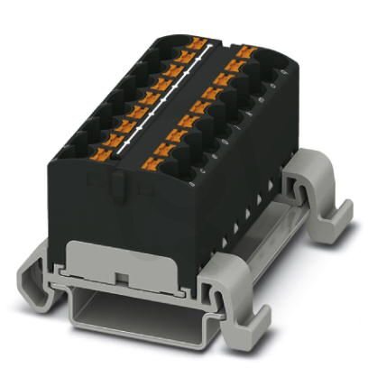 PTFIX 18X4-NS35A BK Blok rozvodek 3273716