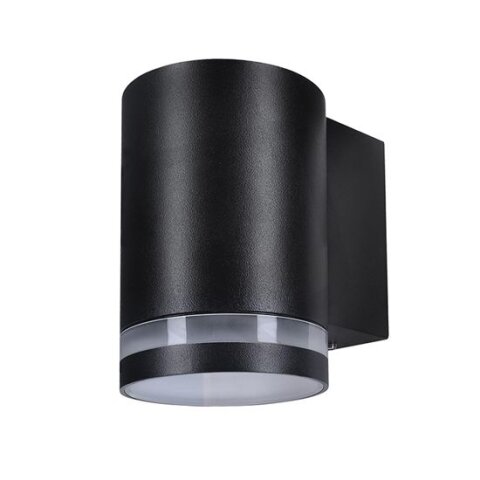 LED venkovní nástěnné osvětlení Potenza, 1x GU10, černá SOLIGHT WO810