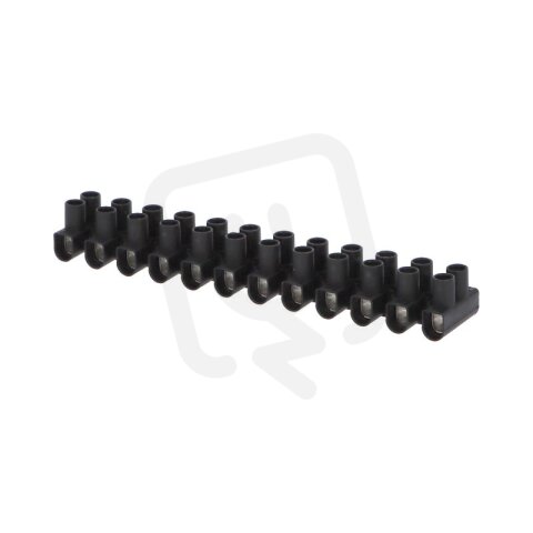 Svorkovnice instalační EKL 1 S 12x1 5÷6mm2 T80 PP černá povrch. upr. ocel