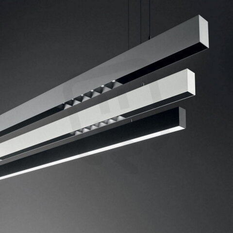 Fluo závěsná sada jeden ocelový kabel 2 mt + stropní krytka IDEAL LUX 277929