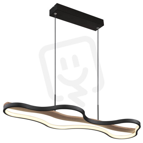 Závěsné svítidlo BEZZY černá LED 30W 230V, 3750lm, 2700-6000K GLOBO 67181H