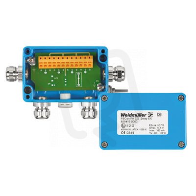 Ex rozvaděč přípojnice FBCON PA CG 2WAY EX WEIDMÜLLER 8564190000