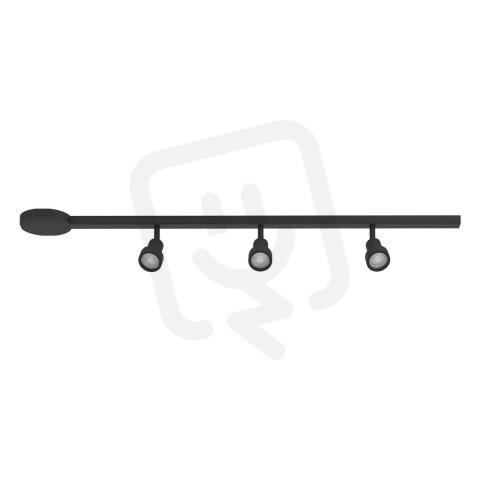 Systém EASYT SET 3 SPOTS GU10 černá 3X10W IP20 EGLO 901653