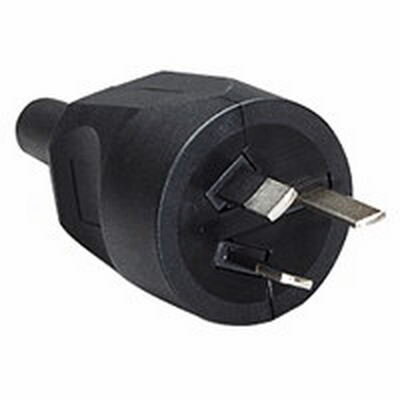 Bachman 910.182 Schuko plug Australia, bk