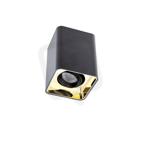 XARNO SURF. SQUARE 13W 2700K SBK/GD (5.1