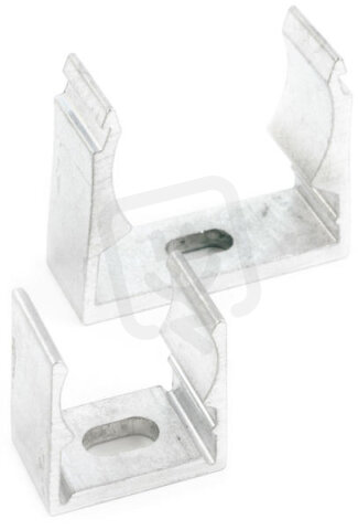 Příchytka-klip ALK DN40 ALU GY pro trubku SALR/GALR UNIVOLT 035222