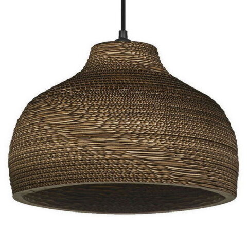 Závěsné svítidlo LEDVANCE Decor Cardboard Hat Pendant E27 Brown