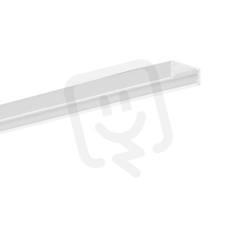 LED hliníkový profil KLUŚ MICRO-PLUS 3m, bílá ALUMIA A02966L16_3