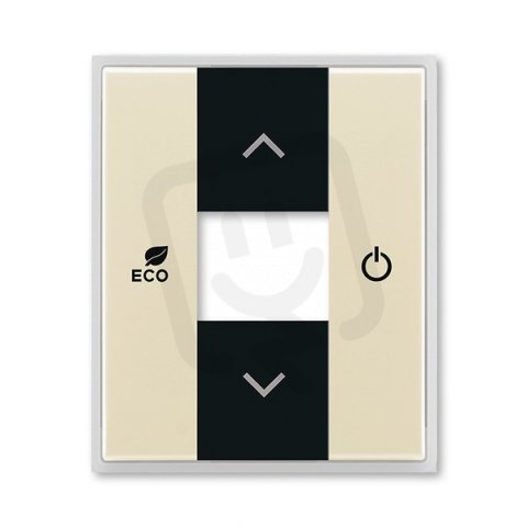 ABB Element Kryt pro termostat prostorový slonová kost/led. bílá 6220E-A03000 21
