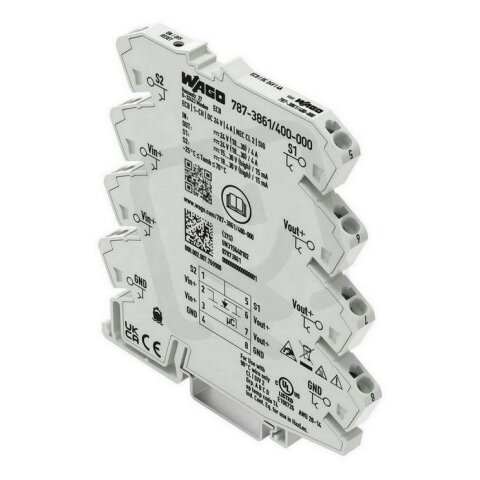 Elektronický jistič, 1kanál., Vstupní napětí 24 V DC WAGO 787-3861/400-000