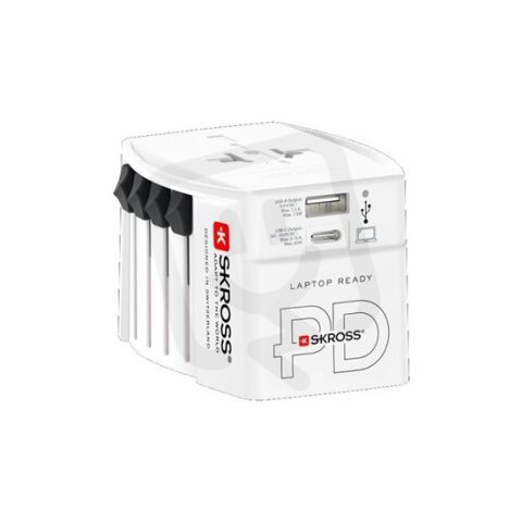 Cestovní adaptér MUV USB AC65PD, univerz