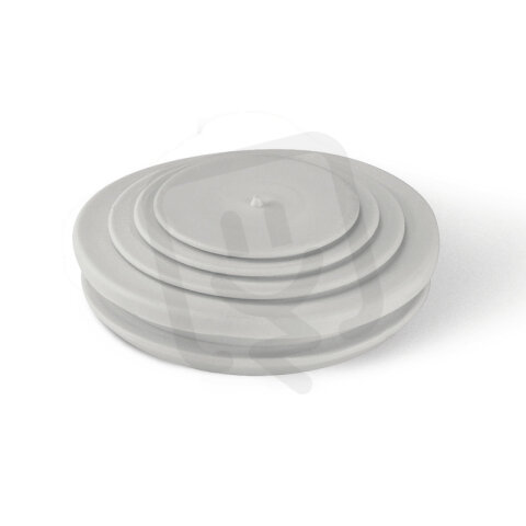 Třístupňová gumová záslepka IP55 PG 21, GW 960°C SCAME