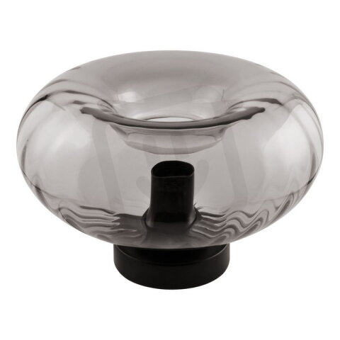 Stolní lampa Decor Smoke Glass Table E27 Black OSRAM 4058075850040