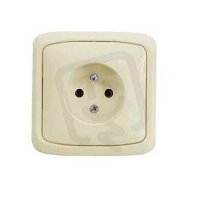 ABB Tango Zásuvka kompletní CZ1 16A 250 Vstř. slonová kost BLISTR 5518A-W2389 C