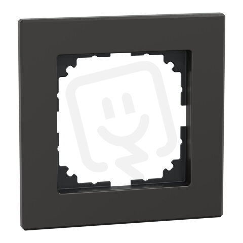 Rámeček M-Elegance 1násobný Rhodium Grey SCHNEIDER 475114