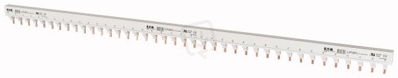 Z-BB/UL18/2X1P1MU+AUX/38 Propojovací lišta 1m 2x1-pól + pom.kont. 80A 18mm2