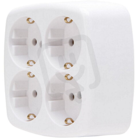 121001009 4-way multiple socket outlet,