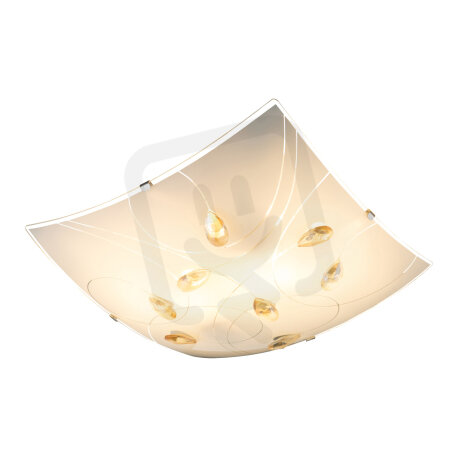 Stropní svítidlo TAVEUNI chrom 2xE27, max. 60W 230V GLOBO 40393-2