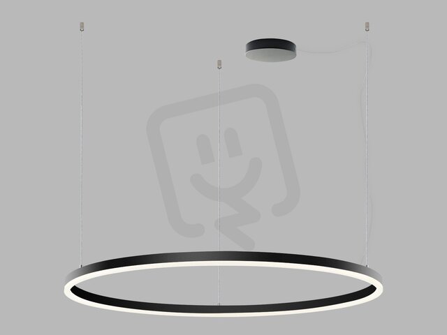 Závěsné svítidlo CIRCLE 100 P-Z, B CASAMBI TW 80W 2700K-4000K černá 3273473CSTW