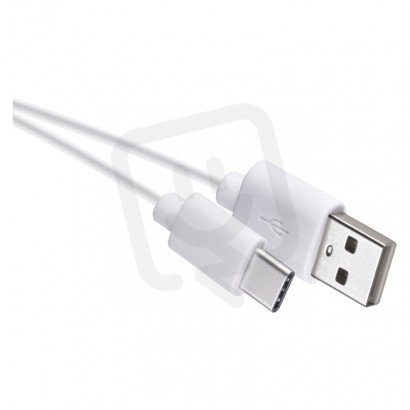 Kabel USB 2.0 A/M-C/M 0,2M bílý Emos SM7024W