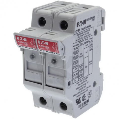 Pojistkový odpojovač Eaton CHM2DIU 2-pól, 690V AC / 32A, C10 (10x38mm)