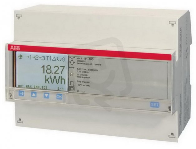 Elektroměr A44 111-100 6 A tř. B ABB 2CMA170533R1000