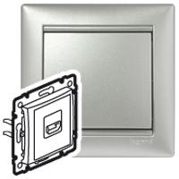 VALENA HLINÍKOVÁ ZÁSUVKA HDMI V1.3 LEGRAND 770285