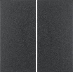 Kolébka dělená pro EnOcean bezdrátový modul S.1/B.x KNX antracit mat 24121106