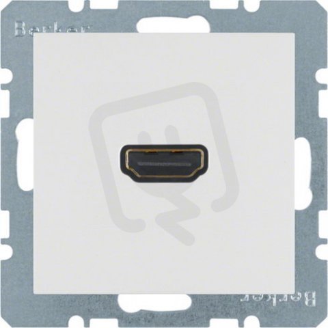 Zásuvka HDMI, S.1/B.x, bílá mat BERKER 3315421909