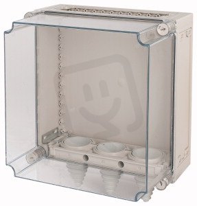 Eaton 95877 Skříňka KST s kabelovou přírubou, 375x375x275, 3 x 14-68 KST44-250