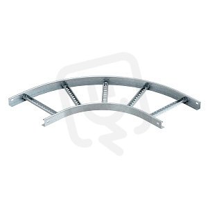 OBO LB 90 420 R3 FS Oblouk 90° pro kabelový žebřík 45x200 Ocel pásově zinkováno