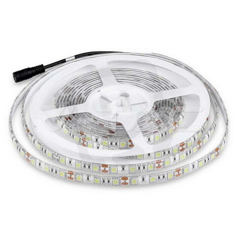 LED Strip SMD5050 60 LEDs RGB Waterproof, VT-5050 IP65 V-TAC SKU212155