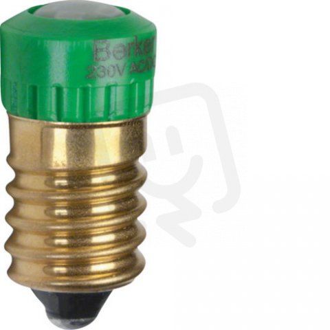 LED žárovka E14, příslušenství, zelená BERKER 167903