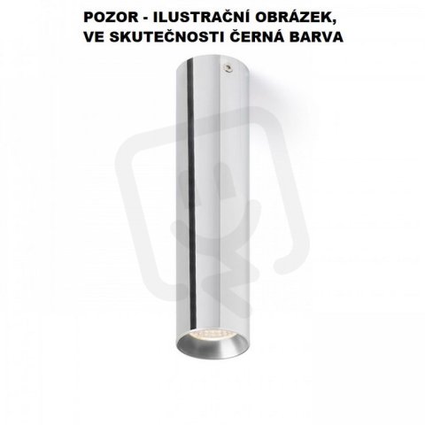RIGA 18 stropní černá 230V LED 4W 38° 3000K RENDL R12451