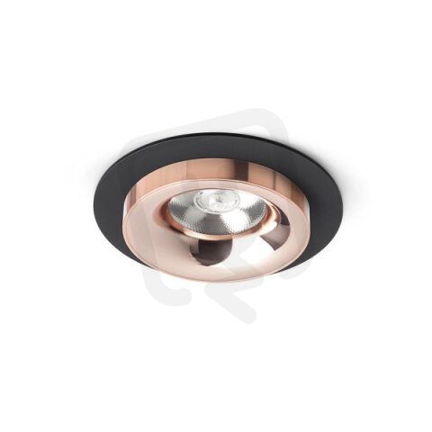 SHARM R I zápustná černá měď/měď 230V LED 10W 24° 3000K RENDL R13238