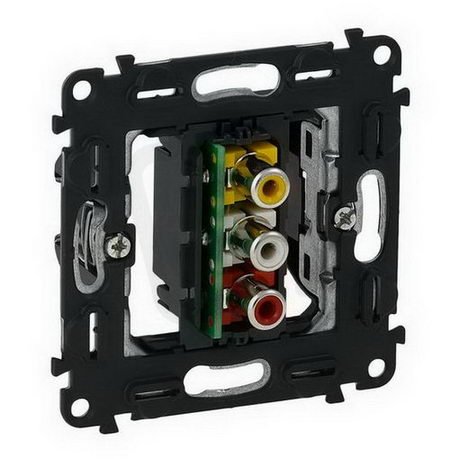 VALENA LIFE ZÁSUVKA 3 X RCA LEGRAND 753075