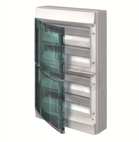 Rozvodnice nástěná, 72 Modulů, plastová