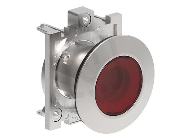 Podsvícený tlačítkový ovladač ?30mm zapu