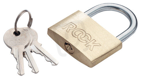 Mosazný zámek s 2 klíči CIMCO 170252